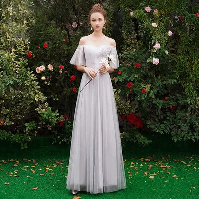 Платья подружек невесты для свадебной вечеринки женское длинное платье