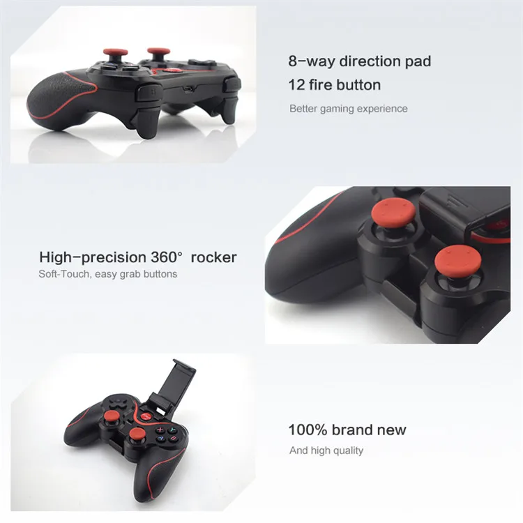 Данных лягушка Bluetooth беспроводной геймпад игровой контроллер для PS3 ТВ ПК ноутбук джойстик для Iphone Android смартфон контроллер