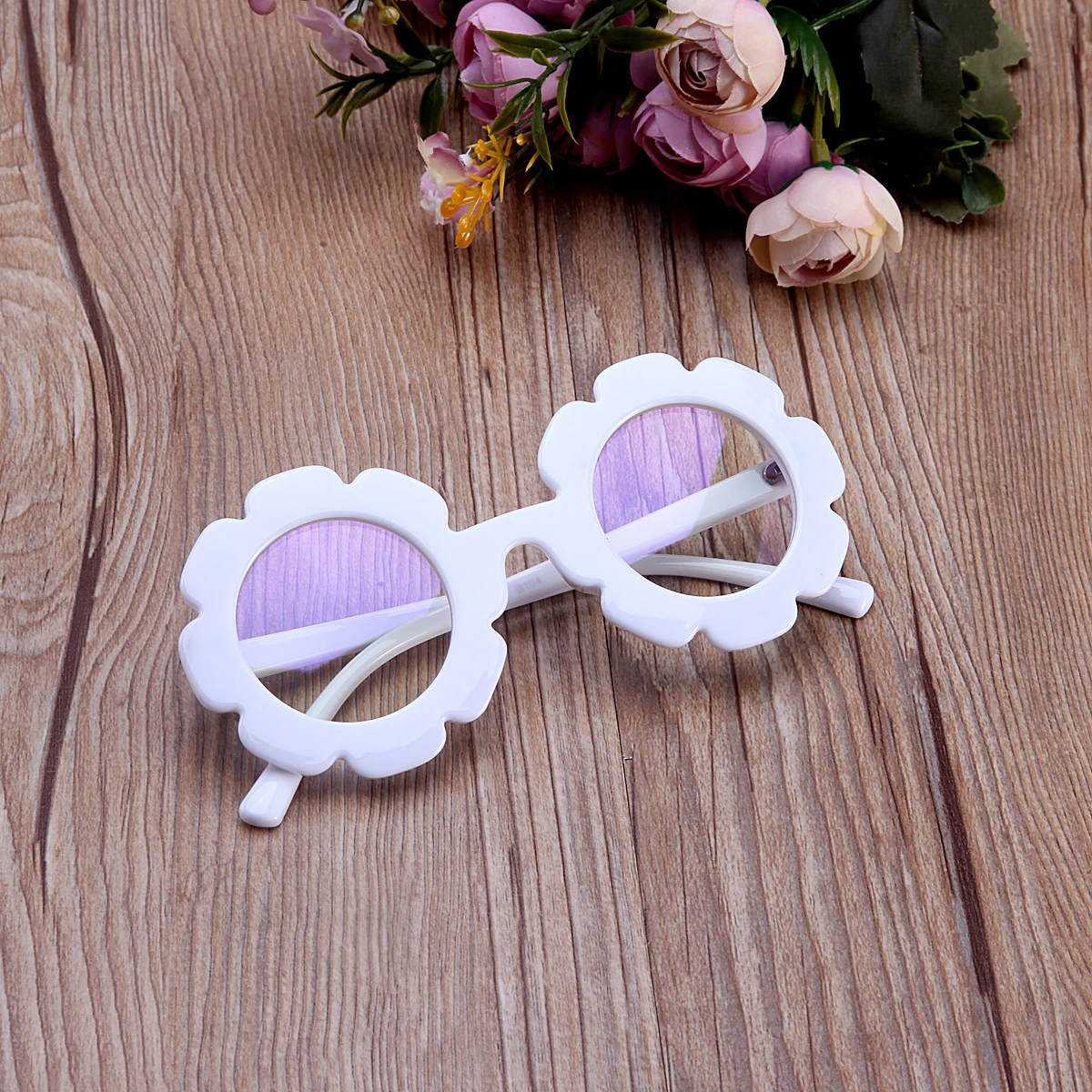 Новинка Летние пляжные солнцезащитные очки для маленьких девочек Уличная одежда