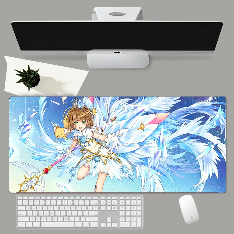 

Cardcaptor Sakura Мышь Pad Kawaii X XL игровой Мышь Pad Киберспорт геймера CS Go коврик LOL коврик для компьютерного стола Мышь коврики для игровой клавиатуры