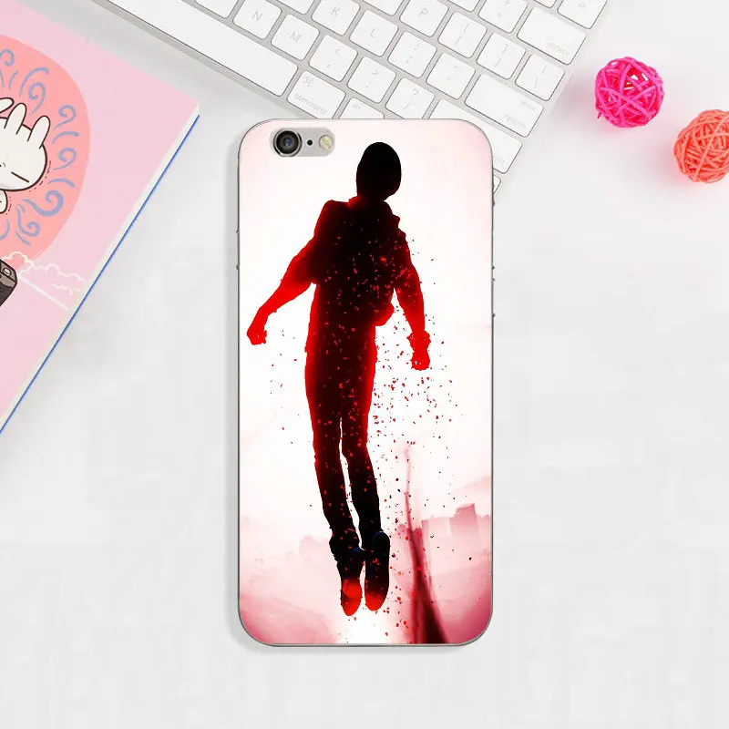 Чехол телефона из прозрачного мягкого силикона TPU для iPhone 7 6S 6 8 Plus 5 5S 5C SE X 4 4S Crystal Clear Cover Infamous Second Son