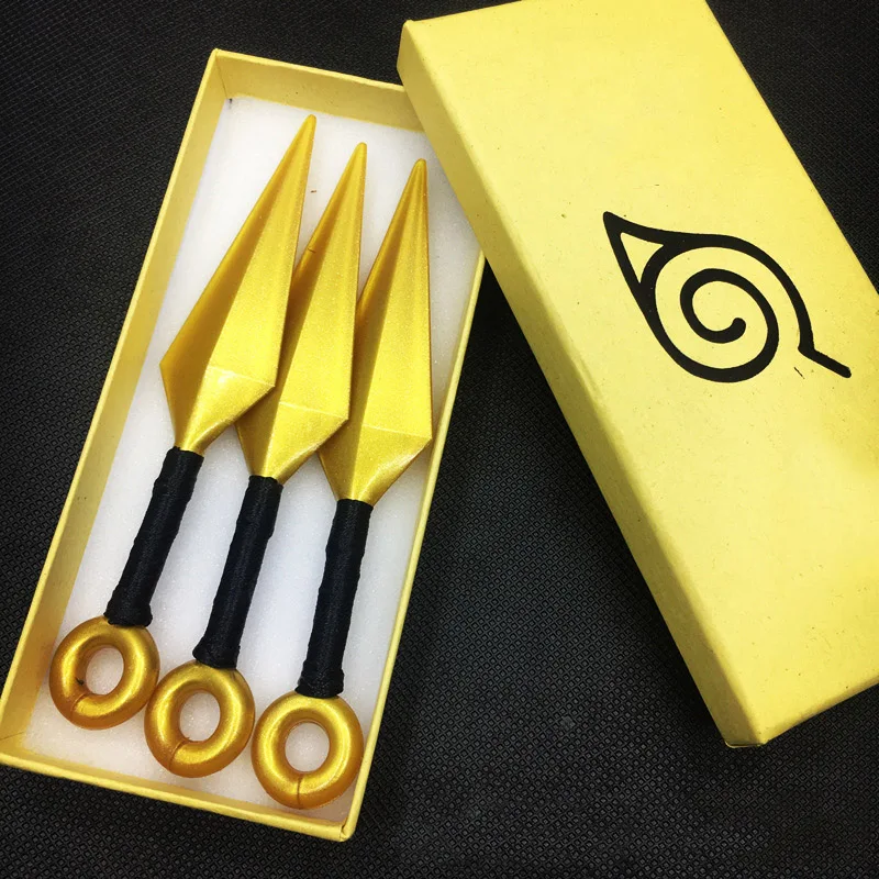 Аниме ниндзя Узумаки хатакэ Какаси Акацуки кунай шурикен косплей аксессуары