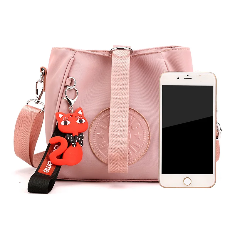 Брендовая дизайнерская нейлоновая женская сумка на плечо сумочка женский клатч