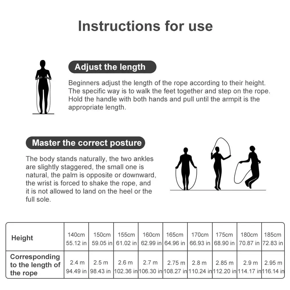 Гоночная скакалка металлическая ручка подшипник стальная проволока 3 м