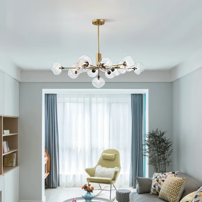 Современный светодиодный подвесной светильник s для спальни гостиной