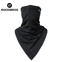 rockbros cycling face bandana sunscreen triangle scarf sport moisture wicking breathable running fishing motorcycle headwear