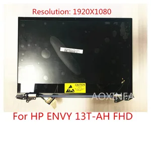 L19754-001 L19753-001 L19751-001 для HP ENVY 13T-AH000 13T-AH100 13-Ах ЖК дисплей светодиодный дисплей сенсорный экран Стекло полная сборка для просмотране сенсорный