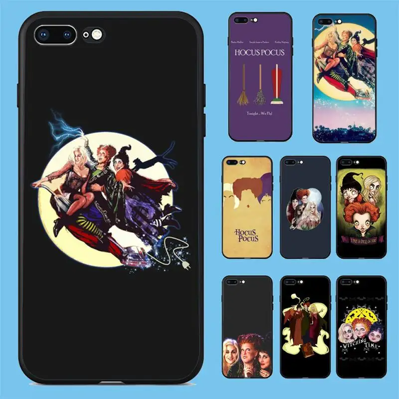 

Hocus Pocus Phone Case For Iphone 11 12 Pro Max X 6 6s 7 8 Plus XS XR 12mini Se 2020 Phone Cases