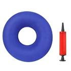 Новое надувное кольцо, круглая подушка, подушка для стула пончика, поддерживающая бедра, медицинская подушка для сиденья с геморроем, массажная подушка с насосом