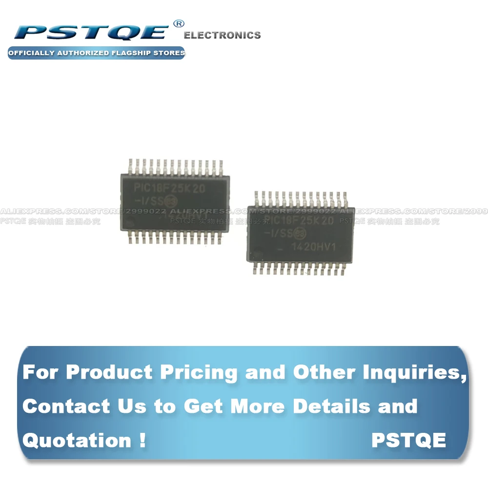 PIC18F25K20 I/SS 18F25K20 SSOP MCU 8 bit PIC18 PIC RISC 32KB Flash|ss|ssop |