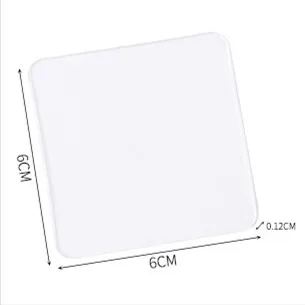 Transparent color 10 шт., прозрачная Двухсторонняя клейкая лента, бытовая настенная клейкая лента, клейкая лента для автомобиля, авто клейкая лента, водонепроницаемая клейкая лента - Цвет: Transparent color