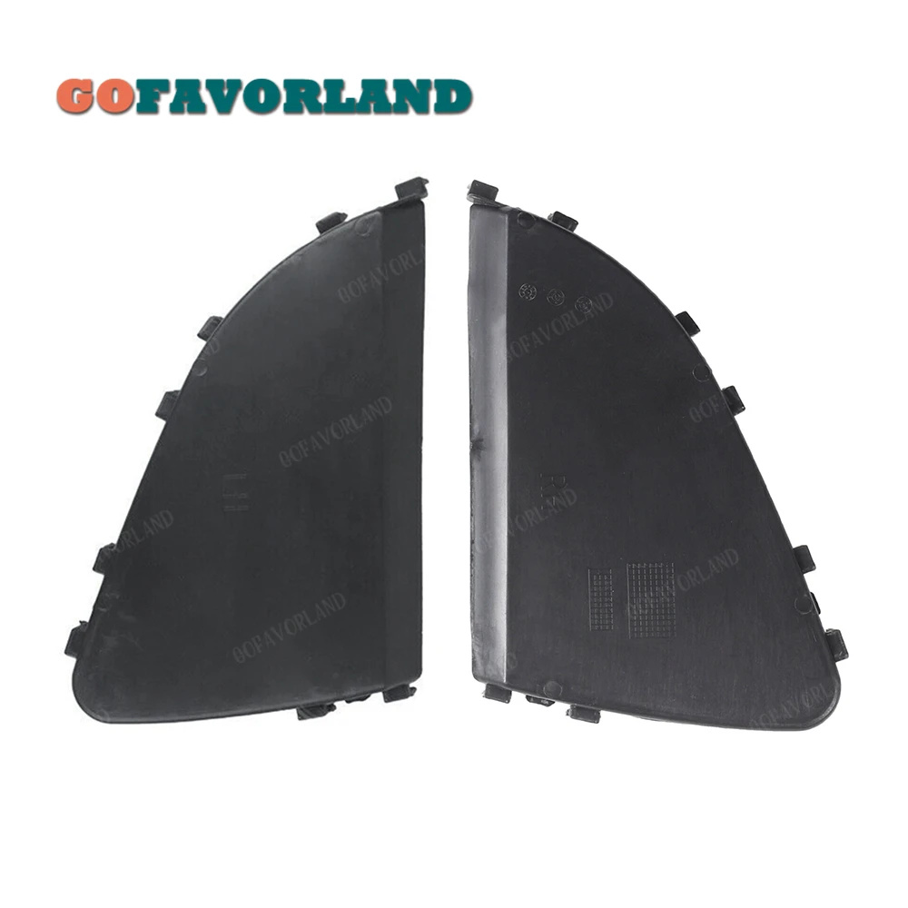 Пара передняя левая правая боковая Закрытая решетка Центральная черная