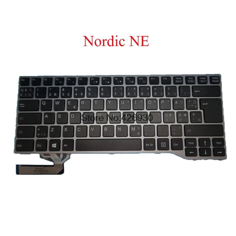 Ноутбук CA NE клавиатура для Fujitsu Lifebook E743 E733 E734 E744 CP629233 03 CP629232 04 Канада скандинавские