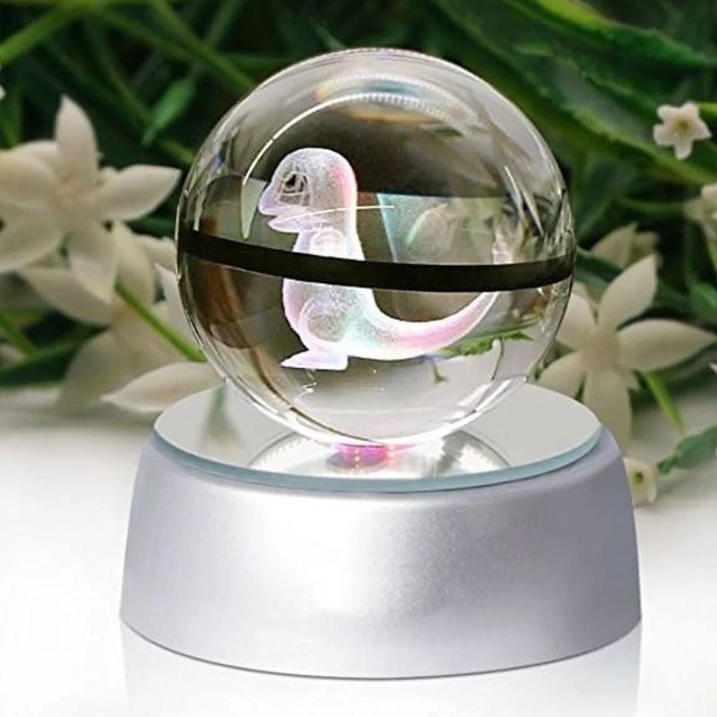 Pokémon Ball Decor Pokemon Go Pikachu игрушечные фигурки животных Pokeball со светодиодсветильник