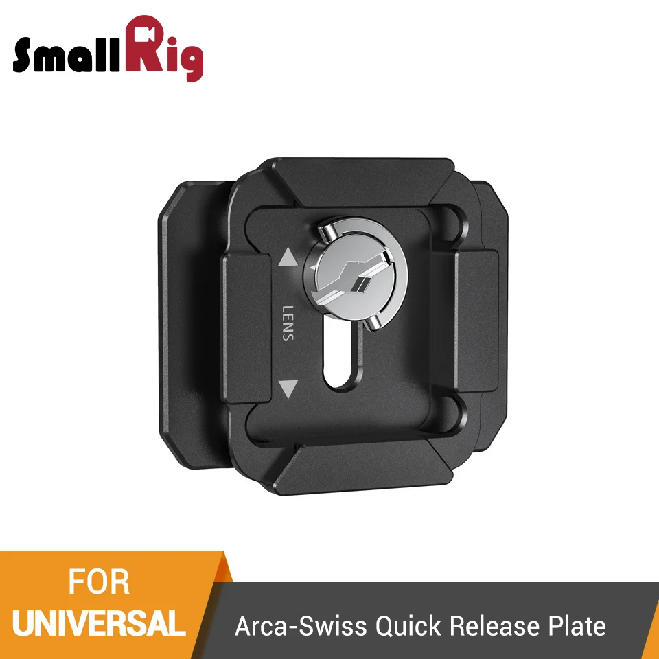 БЫСТРОРАЗЪЕМНАЯ пластина SmallRig для Arca-Swiss и Manfrotto RC2 style Крепление для штатива аксессуары для видеосъемки-2364