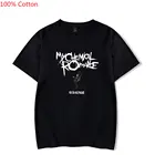 Футболка My Chemical Romance, крутая модная мужская футболка s, футболки из 100% хлопка, Повседневная футболка унисекс, футболка с коротким рукавом, топы
