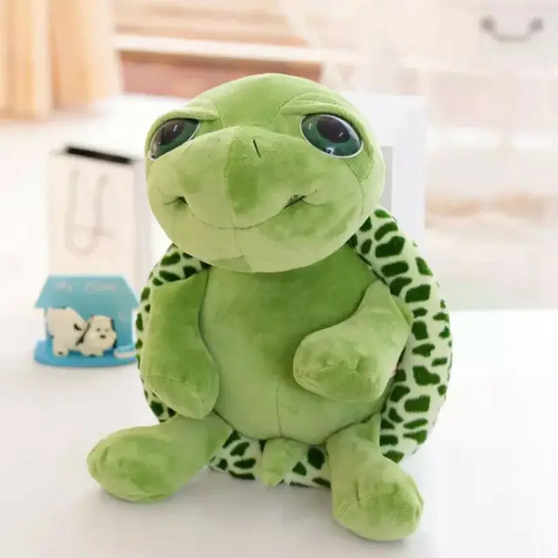 

Cute Big Eyes Green Tortoise Turtle Animal Baby Kids Stuffed Plush Toy 20CM Gift Animal Plush Baby Toy Gift