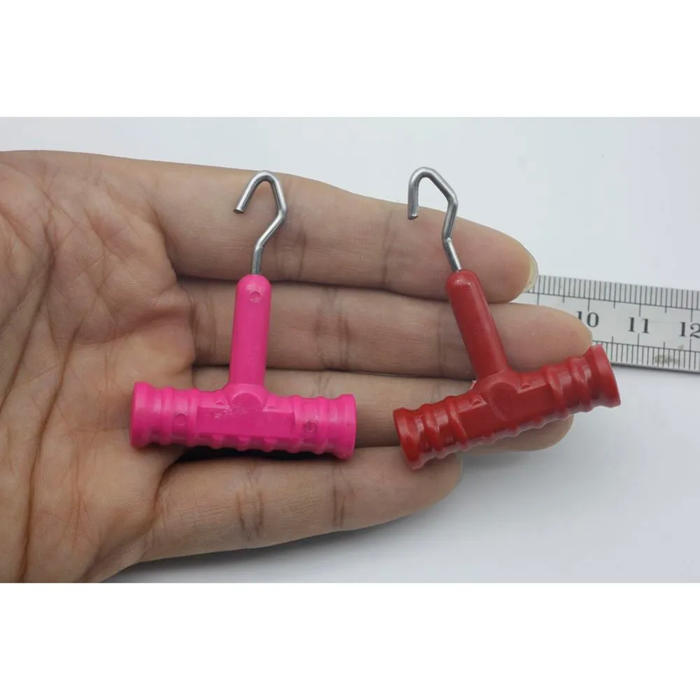 Съемник для узлов рыбы затягиватель карпа Клеммная снасть волос метод фидера