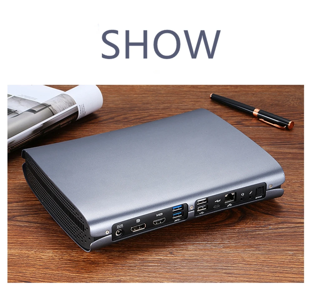 LHMZNIY игровой I7-6700HQ Nvida GTX 960M мини ПК 32G DDR4 1T PCIE SSD Intel мини ПК Linux Windows 10 Настольный HDMI 4K многоэкранный