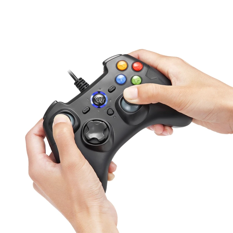 EasySMX ESM-9100 Gamepad Joystick Game Controller with Vibration Button Joypad for PC PS3 Android Phone | Электроника