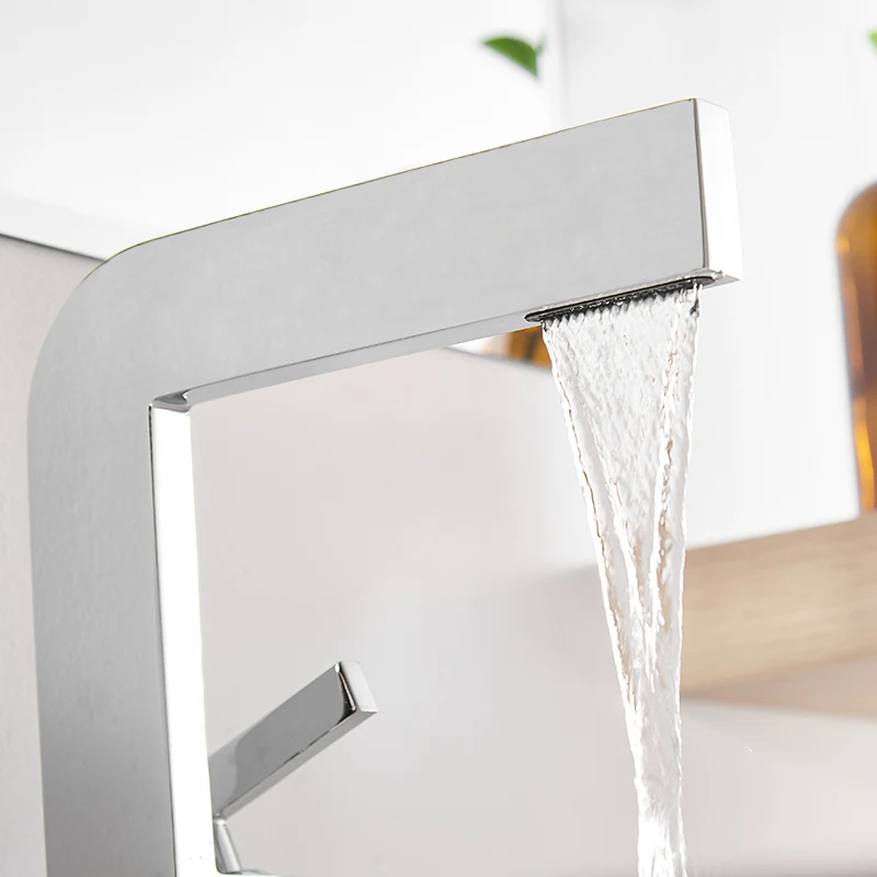 Смесители для раковины FLG новый дизайн хромированный латунный Смеситель ванной