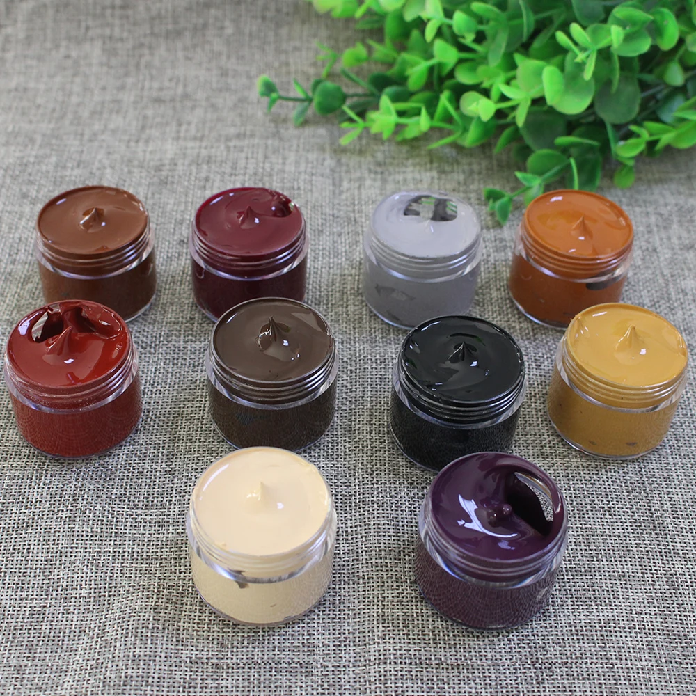 Паста для кожи коричневая паста оранжевая кожаная сумка диван обувь одежда