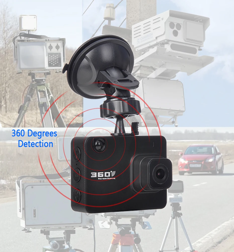 2019 новый портативный 2 в 1 русский и английский Автомобильный видеорегистратор