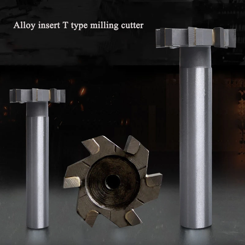 Толщина 0 5-3 мм Т-образный Фрезерный резак для металла диаметр 1 5 сиденье фреза