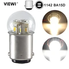Светодиодный указатель поворота S25 1157 1142 BA15D canbus 6 в 12 В 24 в 36 в 48 в Автоматическая резервная лампа заднего хода для грузовика, автобуса, задний стоп-сигнал