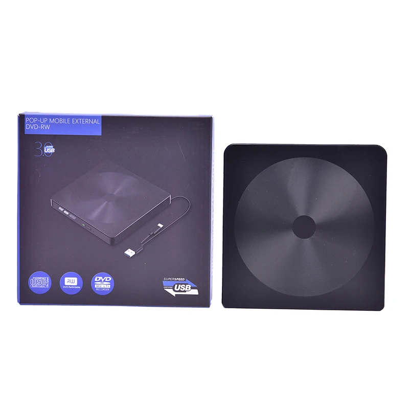 Тип C USB 3 0 тонкий внешний DVD RW CD Писатель Привод горелки ридер для ноутбука