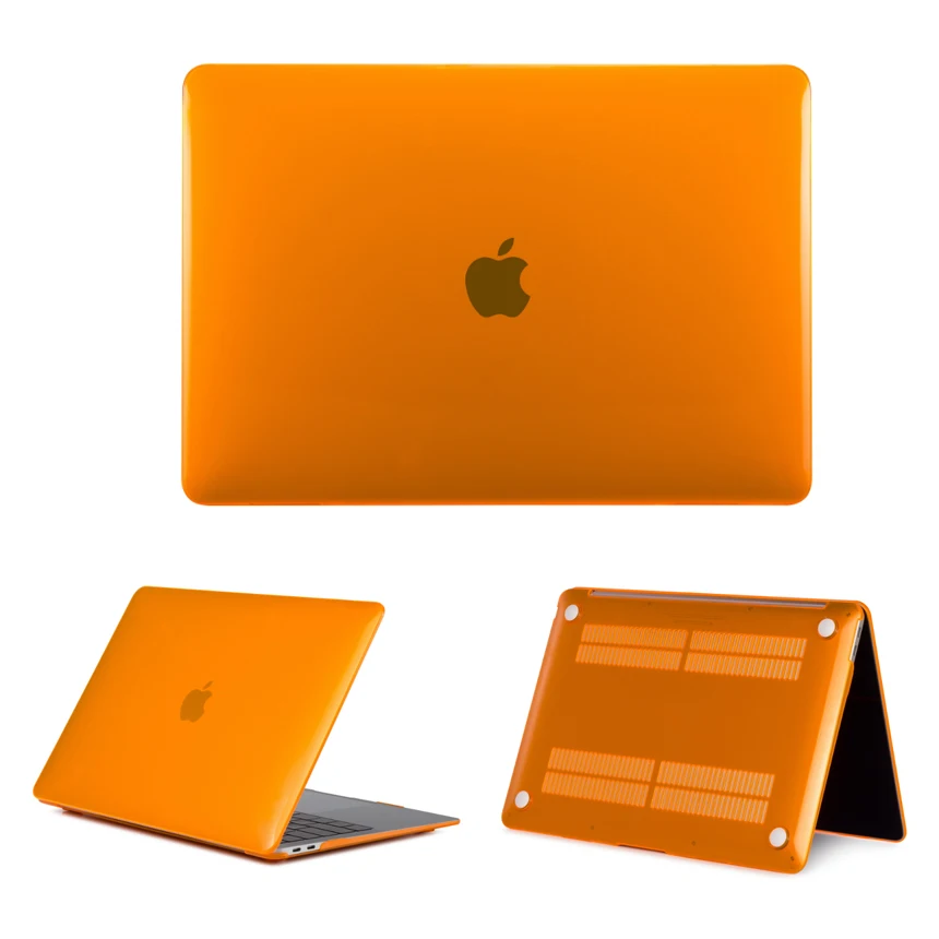 Жесткий прозрачный чехол из ПВХ для Macbook Pro 13 15 Touch bar A1707 A1990 ноутбука Air Retina 11 12
