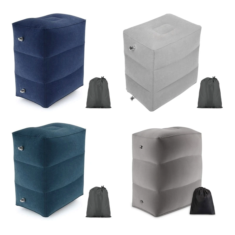 Надувная подушка для ног путешествий детей и взрослых регулируемая по высоте