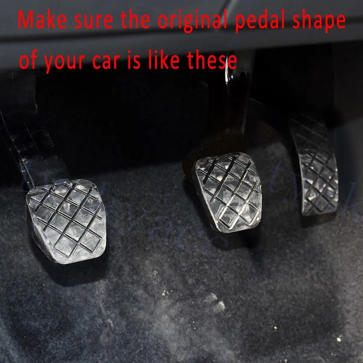 MT Подушка для ноги подходит для Volkswagen Golf MK7 GTI 2013-2017 Часть Тормозного топлива Газовое масло Сцепление Педаль акселератора Крышка Аксессуары.