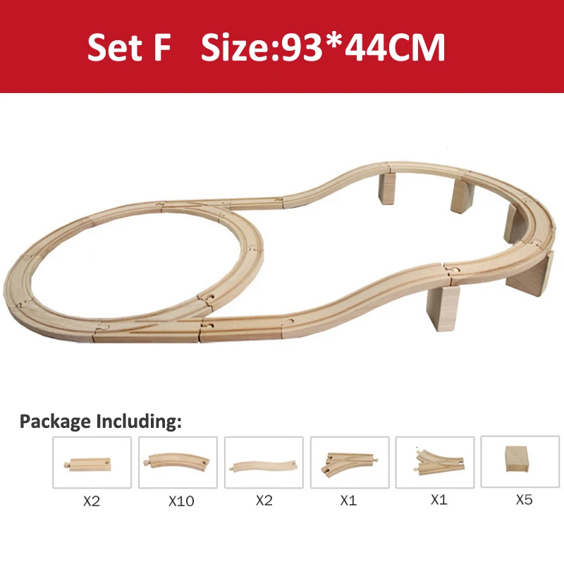 DIY Деревянные гоночные треки детские деревянные строительные игрушки