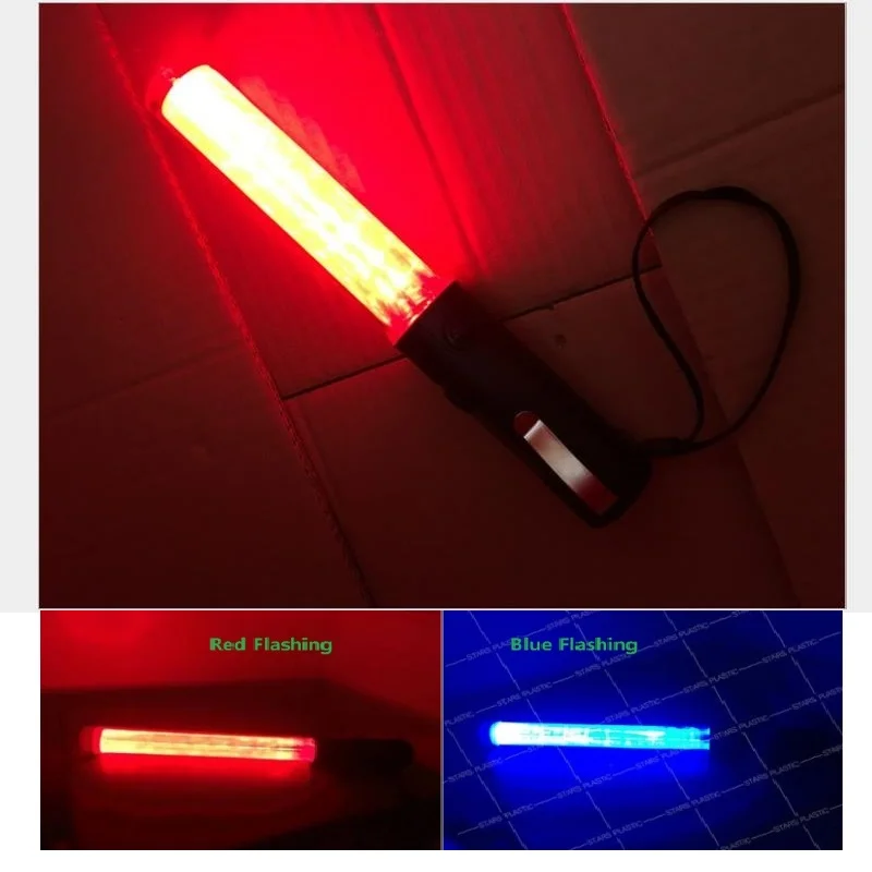Перезаряжаемый светодиодный светильник 26 см, с двойной вспышкой, с красным переключением, синим/зеленым движением, аварийный люминесцентны... от AliExpress RU&CIS NEW