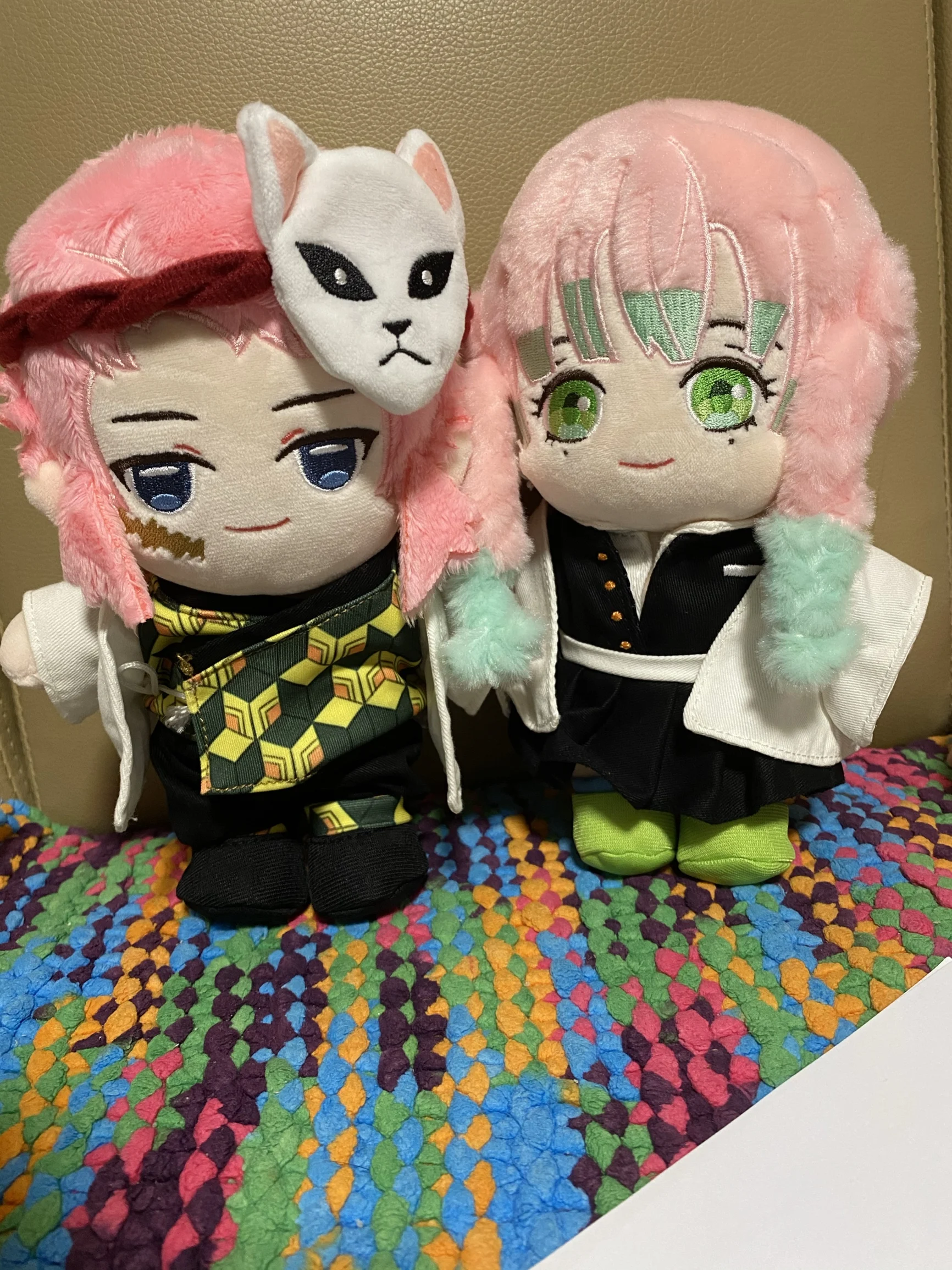 

Anime Demon Slayer Kimetsu no Yaiba Sabito Cosplay Cute Plush Stuffed Change Dolls Toy 20cm Doll Plushie Clothes Xmas Gift