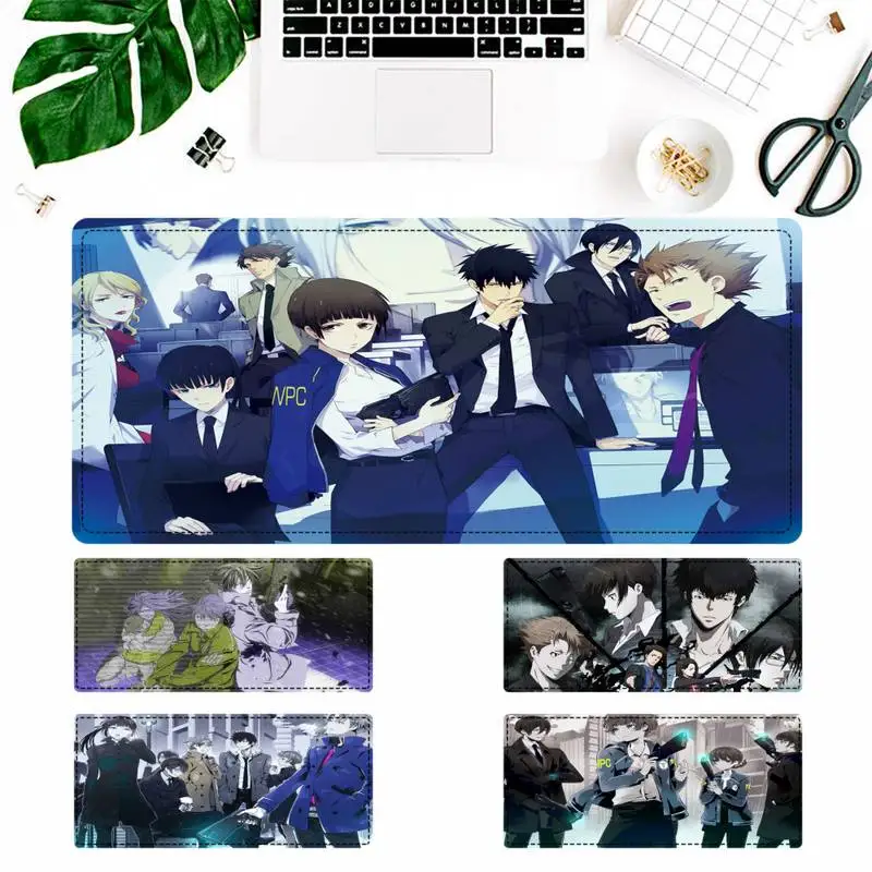 

Designer PsychoPass Mouse Pad Gaming MousePad Large Big Mouse Mat Desktop Mat Computer Mouse pad For Overwatch