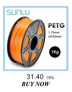 SUNLU PLA/PLA+ нить для 3d принтера 1,75 мм 1 кг с катушкой PLA/PLA Plus, нить для 3D печати, ручка, детский гаджет