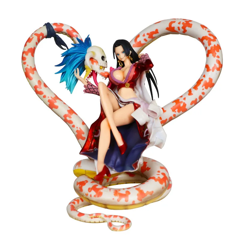 Аниме One Piece сексуальная фигурка портрет пирата боа хэнкоу со змеей ПВХ экшн