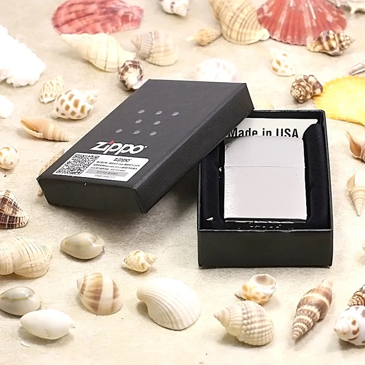 

Genuine Zippo oil lighter copper windproof Classic drawing cigarette Kerosene lighters Gift With anti-counterfeiting code