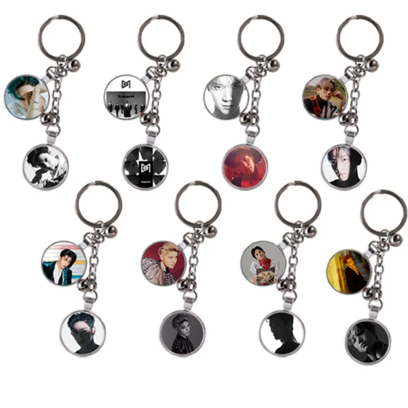 Kpop SuperM JOPPING BEGINNING Мини альбом супер м брелок кулон KAI LUCAS TAEMIN TAEYONG BAEKHUYUN TEN MARK LJJ860