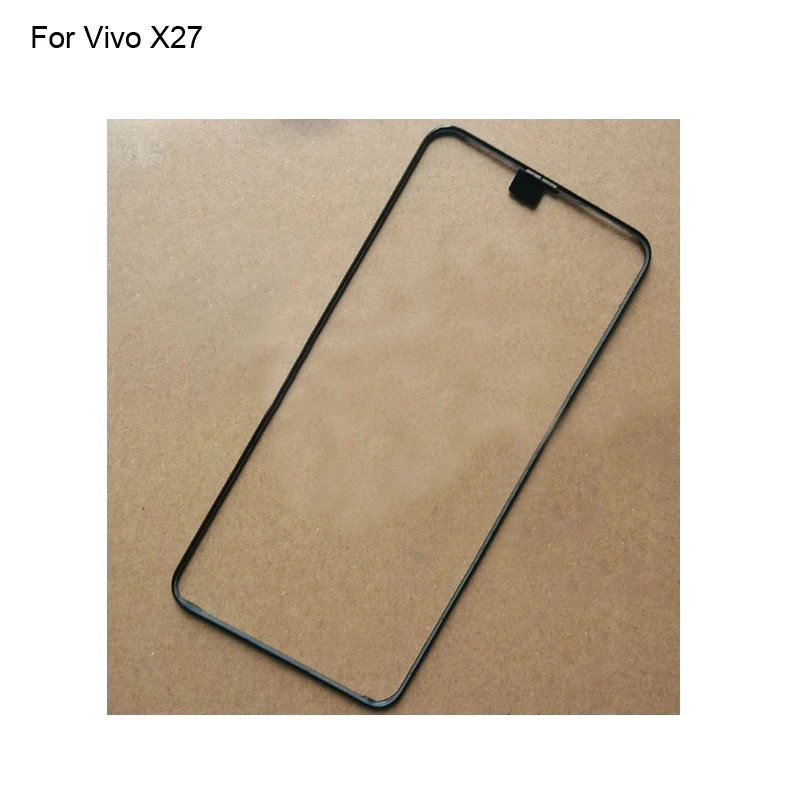 Передняя панель корпуса для Vivo x27, фоторамка лицевой панели (без ЖК-дисплея) для Vivo x 27
