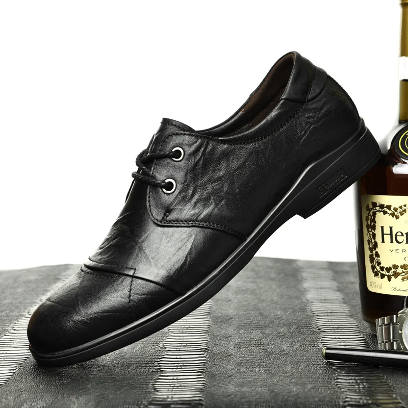 Мужские повседневные туфли броги для вождения дышащие оксфорды модная брендовая