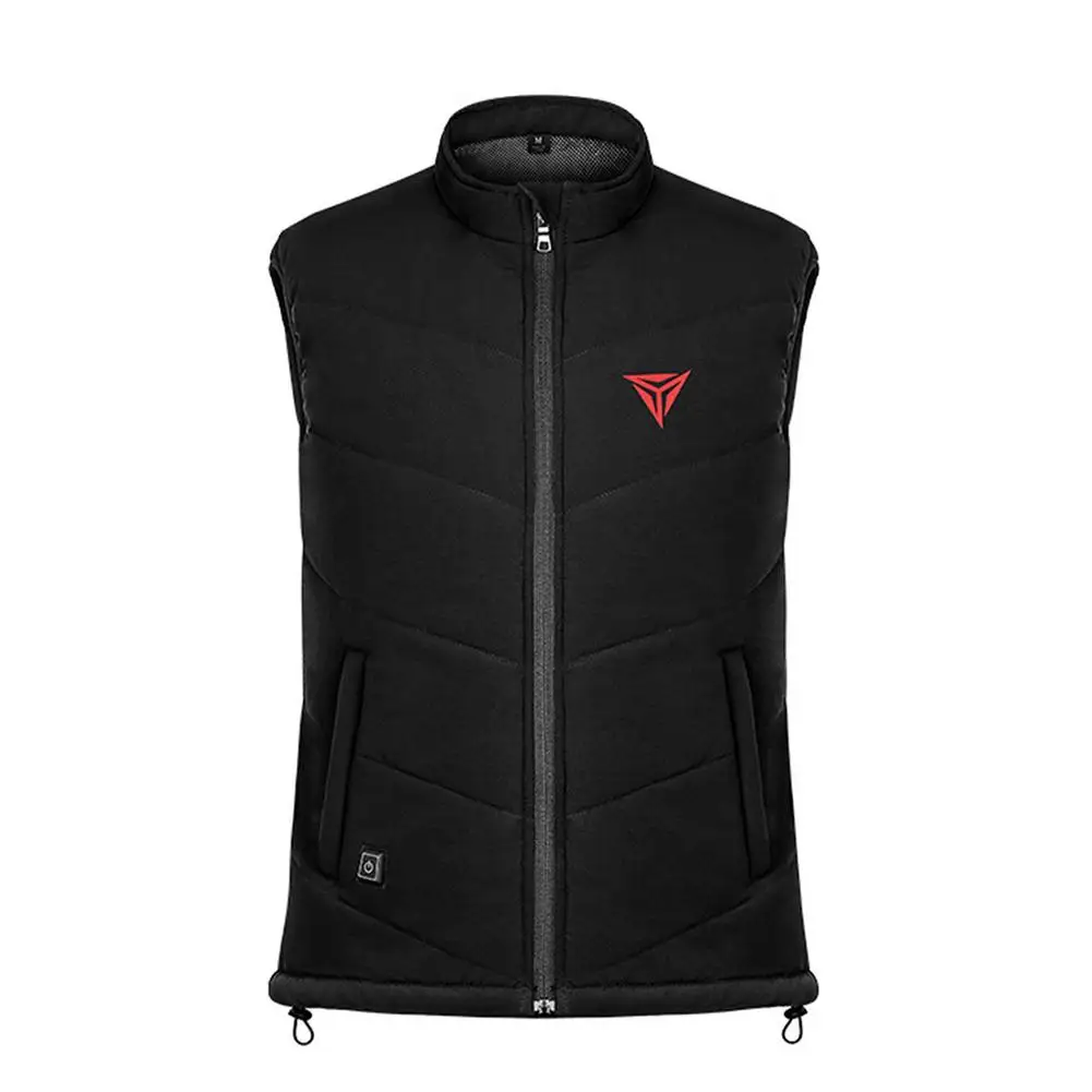 

Heated Vest Coat Outdoor Warm Clothing Heated For Riding Skiing Fishing Zone Dual Control Heating Vest USB Charging For Fishing
