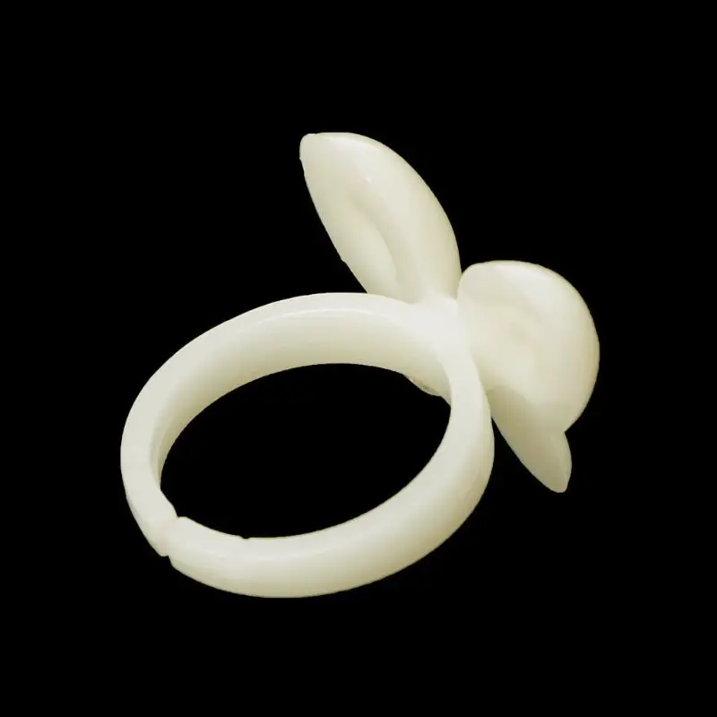 

50Pcs Butterfly Nail Rings Manicure For False Nails Art Polish Display Practice C1FF