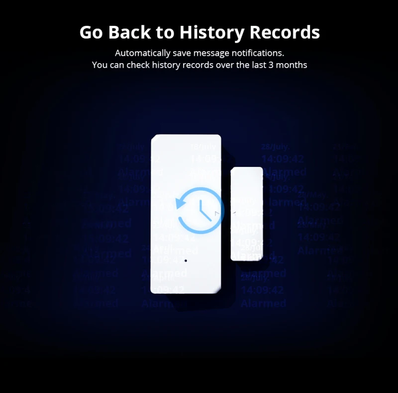 

8 pcs SONOFF Wireless Window Door Sensor DW2-RF DW2-WIFI SNZB-04-zigbee wireless Door/Window magnet Sensor compatible with IFTTT