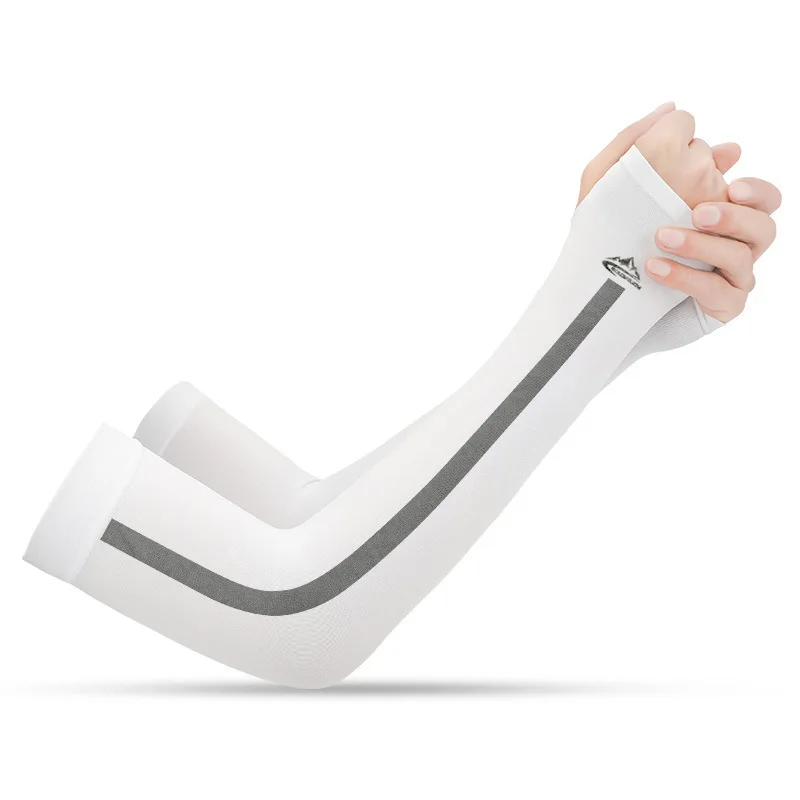 

2Pcs Sunscreen Sleeve Ice Silk Sleeve Summer Men And Women Outdoor Sports Riding Driving Sleeve UV Protection Arm Sleeve