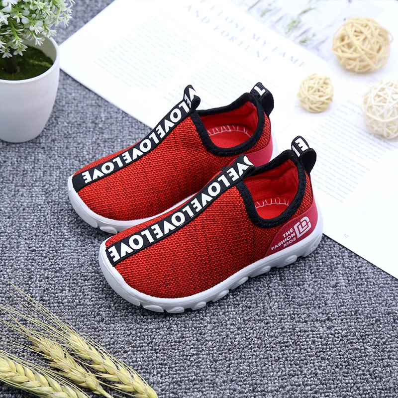 Повседневные кроссовки Детская обувь для мальчиков и девочек Модная