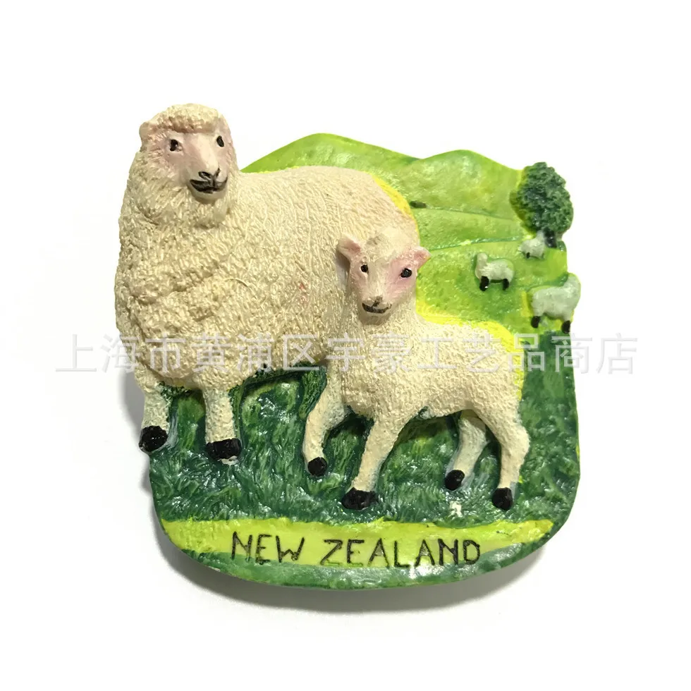 Магнитный сувенир на холодильник Мексиканский немецкий пасхальный остров