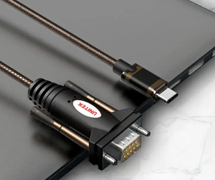 Адаптер типа C к последовательному кабелю USB3.1 DB9 RS232 COM конвертер 1 5 м|serial cable|db9 rs232db9